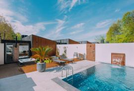 Kartepe Maşukiye Isıtmalı Havuzlu - Jakuzili - 3 Kişilik Tatil Evi