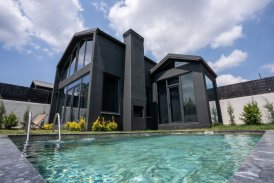 Sapanca Akçay Bungalov 2+1 Isıtma Havuzlu - Şömineli - Korunaklı - 6 Kişilik