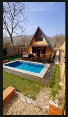 Sapanca Tam Korunaklı, Özel Isıtmalı Havuz ve Jakuzili Lüks 2+1 Bungalov